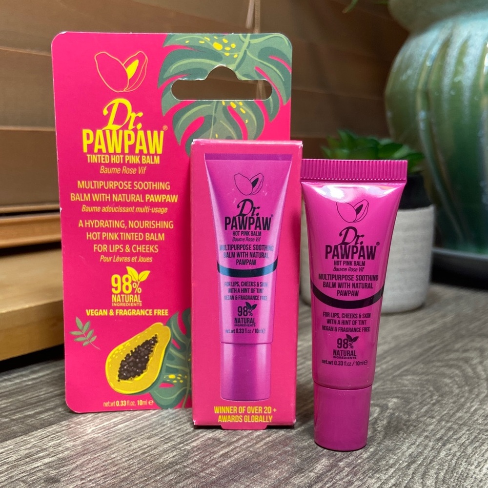 🌵5 for $20🌵Dr. PAWPAW Hot Pink Tinted Balm for Lips & Cheeks